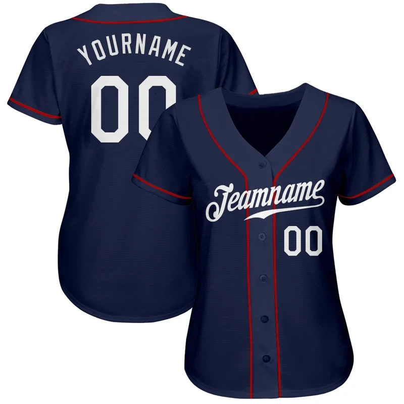 Blue Custom Baseball Jersey Men and Women Section Shirt 3D Printed Shirt Casual Team Shirts Hip Hop Unisex Tops