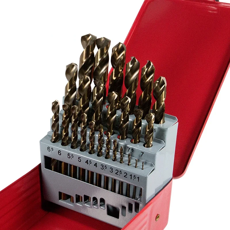 High cobalt high drill steel drill iron super hard stainless steel swivel cobalt containing fried dough twist set