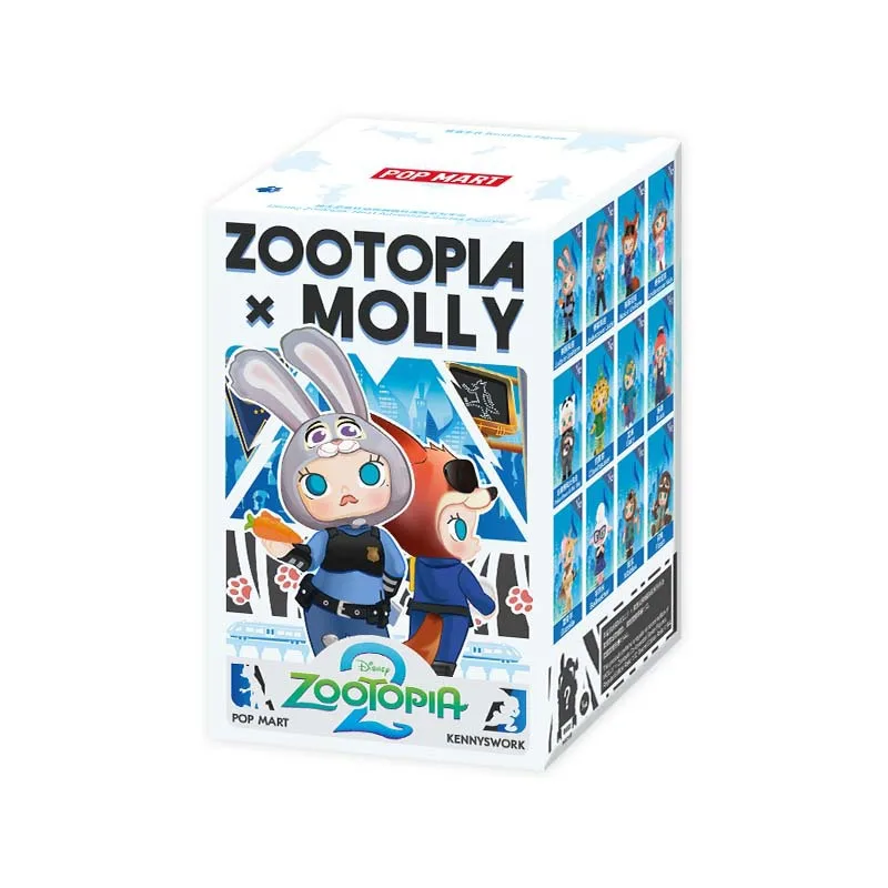 Popmart Authentic Molly × Zootopia Series Blind Box Molly Judy
