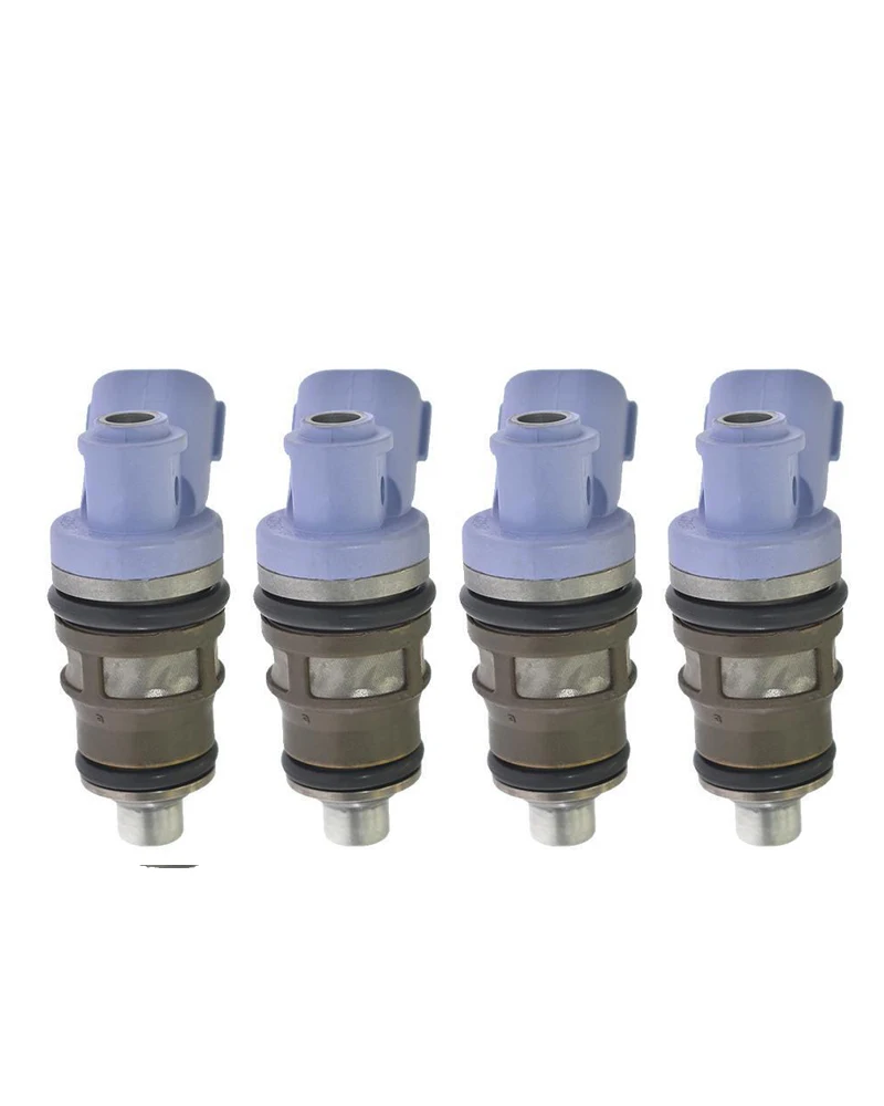 Set Of 4 Denso Fuel Injectors For Toyota Previa 2.4L L4 91 92 93 94 95 23250-76010 23209-79045 2325076010 2320976010