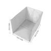 Cat Litter Box Shield Foldable 24.37x16.9 Waterproof Three-Sided Pee Guard Litter Box Enclosure Splash Mat Portable Plastic Pee 4