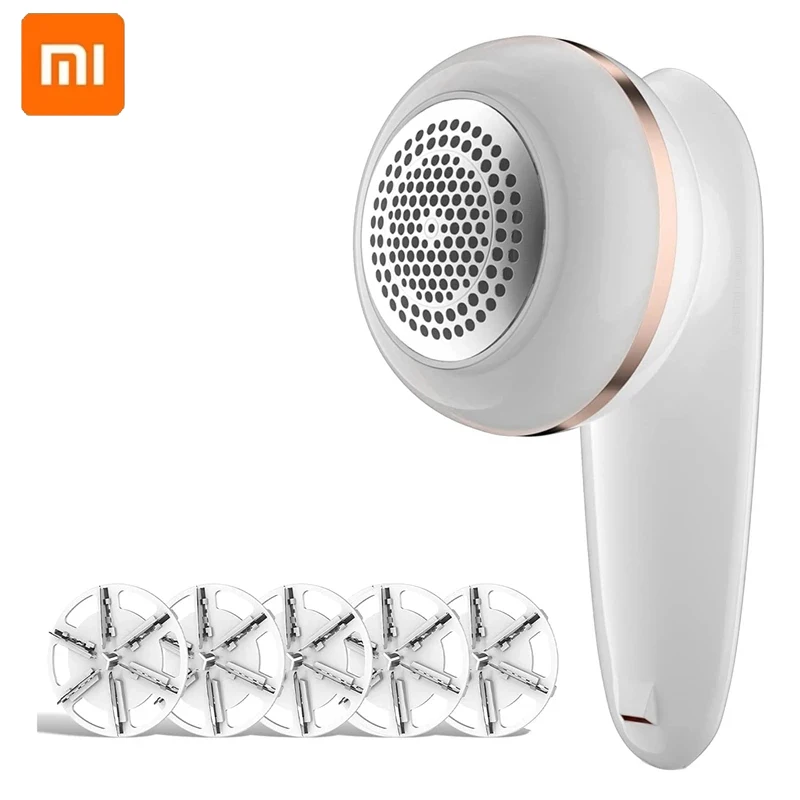 

VS Xiaomi Sweater Fabric Shaver,Rechargeable Electric Lint Remover and Replaceable Stainless Steel Blade for Clothes,Sweater,Cou