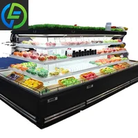 Solution de Refroidissement Commerciale Personnalisée 2025 : Réfrigérateur de Supermarché pour Présentation de Produits et Stockage de Boissons Fraîches 2