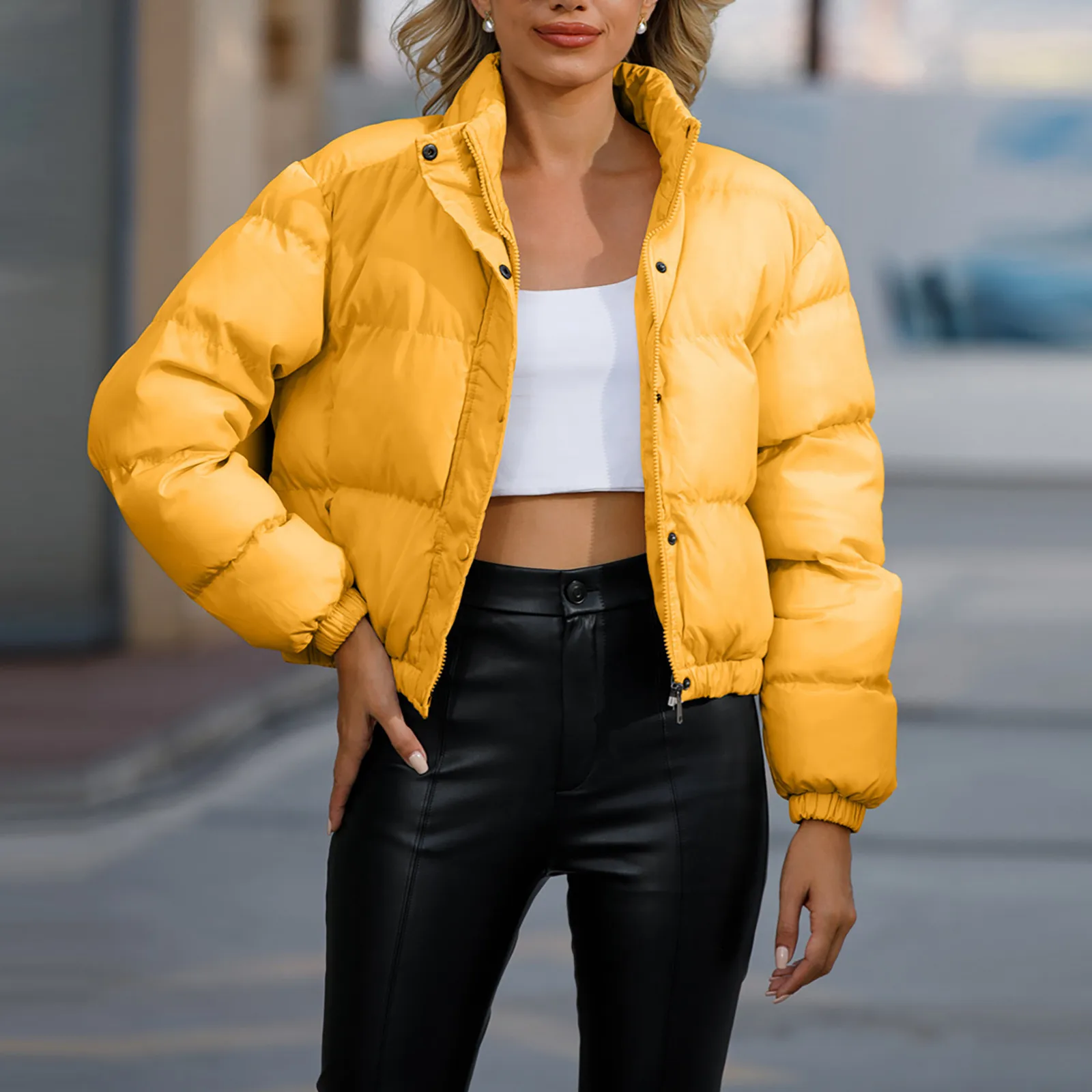 GASMAN Women's Parka 2023 New Fashion Women's Stand main image 1