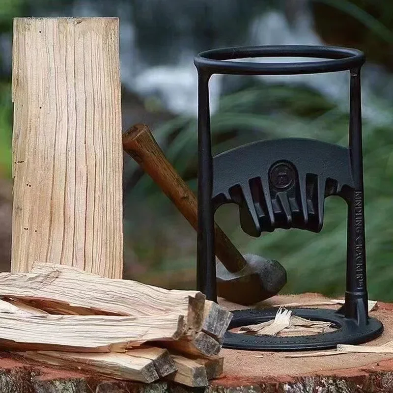 Professional Woodsplitter Manual Log Wood Splitter Firewood Wood Split Outdoor Survival Gadgets Accessories Camping Supplies