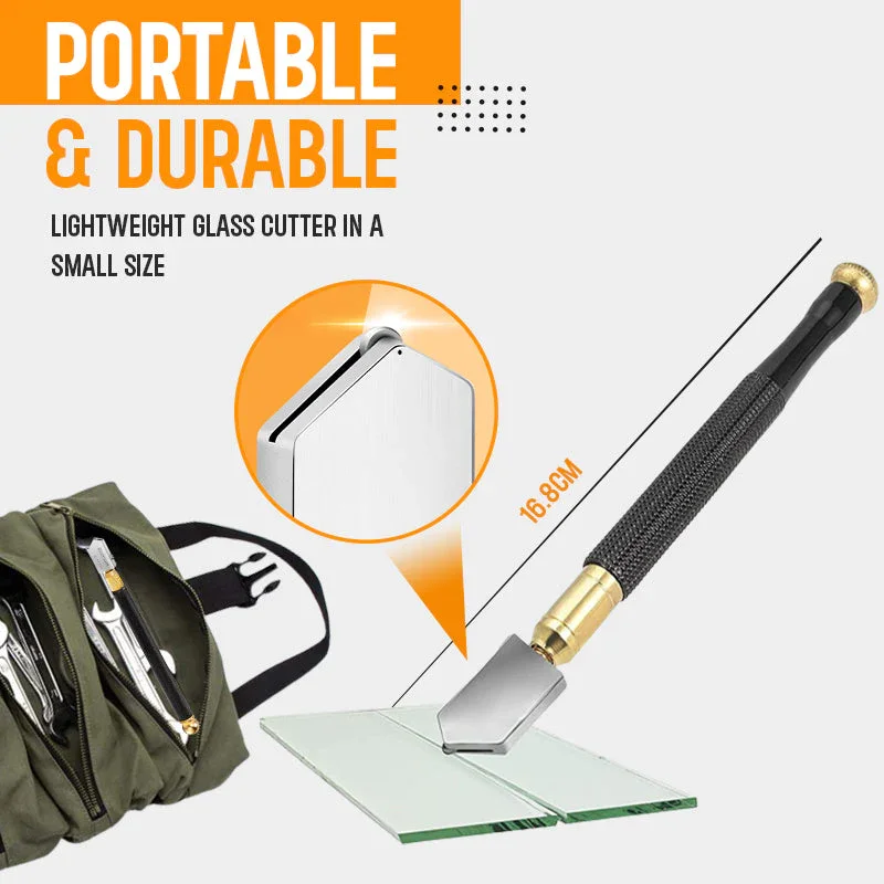 Diamond Glass Cutter Professional Glass Bottle Tile Mirror Cutting Tools Oil Feed Diamond Cutter For 2-20mm Thick 5PCS/SET