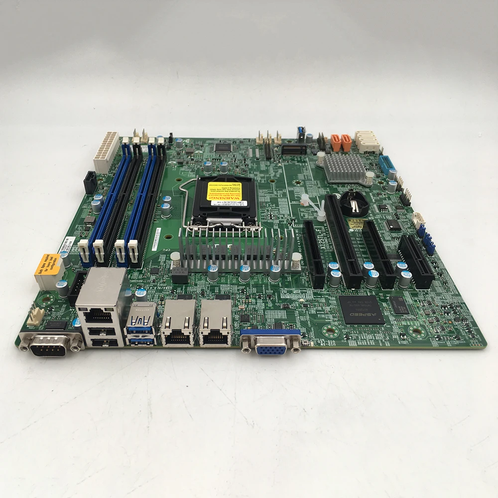 One Way Server Motherboard For Supermicro X12STL F LGA1200 C252 PCIE 4 0 M ATX Perfect