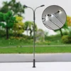 10Pcs Model Railway Warm White HO Scale Lamps Post 1:87 Street Light Single Head Lamps Model Street Lights Garden Decoration 2
