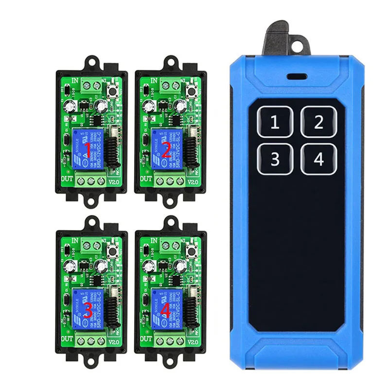 interruptor de rele controle remoto sem 05