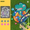 Children Dart Board Slingshot Target Stickey Ball Dart Game Educational Indoor Sports Kid Throw Ball Target Montessori Game Gift 6