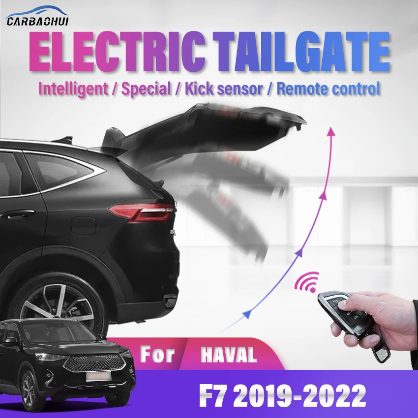 

Car Electric Tailgate Modified Auto Tailgate Intelligent Power Operated Trunk Automatic Lifting Door For HAVAL F7 2019-2022