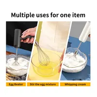 1 PCS Wireless Electric Food Mixer Portable 3 Speeds Egg Beater Baking Dough Cake Cream Mixer Kitchen Tools 2