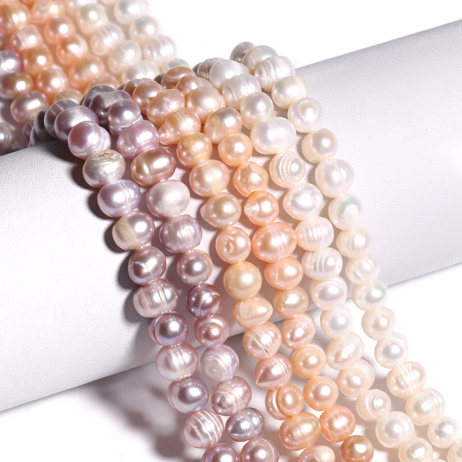 

Natural Pearls Beads Freshwater Pearl Bead Irregular Round Loose Perles For DIY Craft Bracelet Necklace Jewelry Making