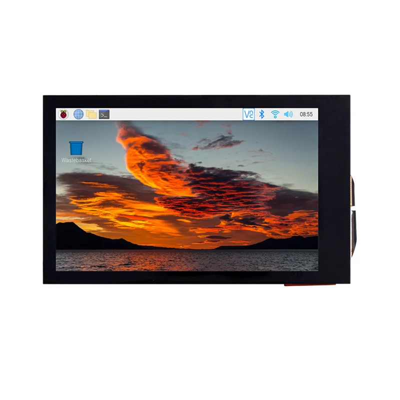 Raspberry Pi 4B 3.5ġ 뷮 ġ ũ 3.5ġ LCD IPS ÷ 480800 PI4/3B+/Jetson Nano HDMI ȣȯ 