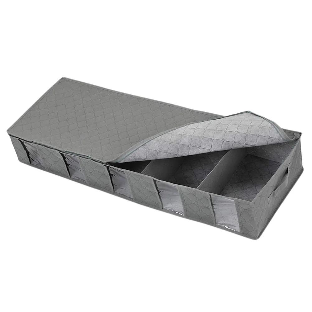 

Foldable Underbed Drawer Underbed Storage Bags Clothes Storage Organizer Cloth Divider Closet Box for Home Room Dormitory Cloth