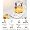 220V Jiuyang health pot multi-functional flower teapot glass stew tea pot 1.5L Portable Mini Multi Cooker Tea Dessert Cooker 3