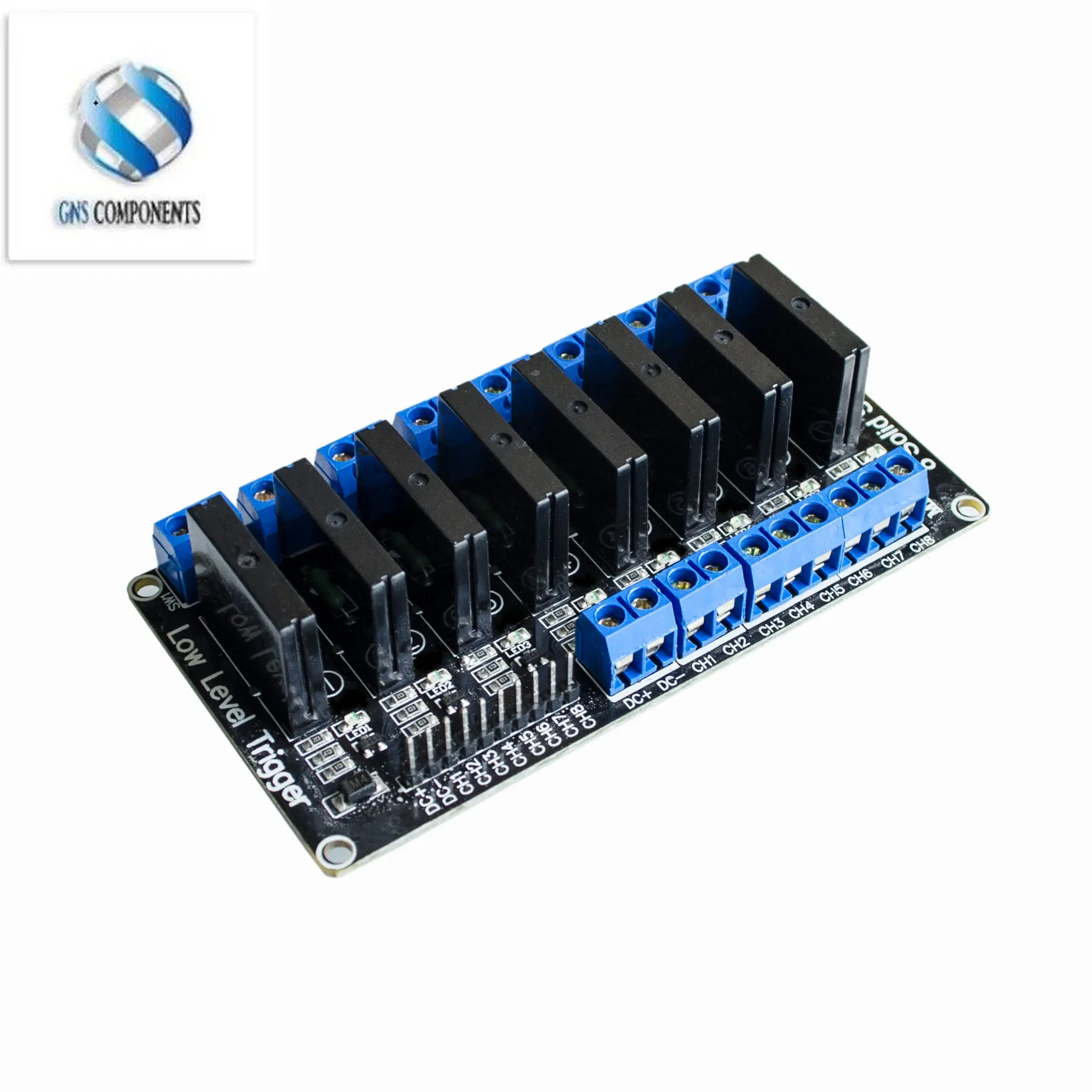 

8 Channel 5V DC Relay Module Solid State low level SSR AVR DSP for