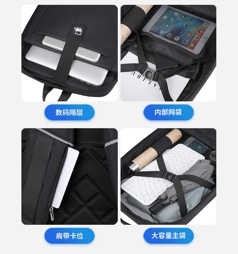 Mens LBackpack Waterproof Anti theft with USB Port Stylish Design Large Capacity Comfortable Straps Ideal for Work and Travel