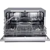 EdgeStar DWP63 21-5/8 Inch Wide 6 Place Setting Countertop Dishwasher - Silver 4