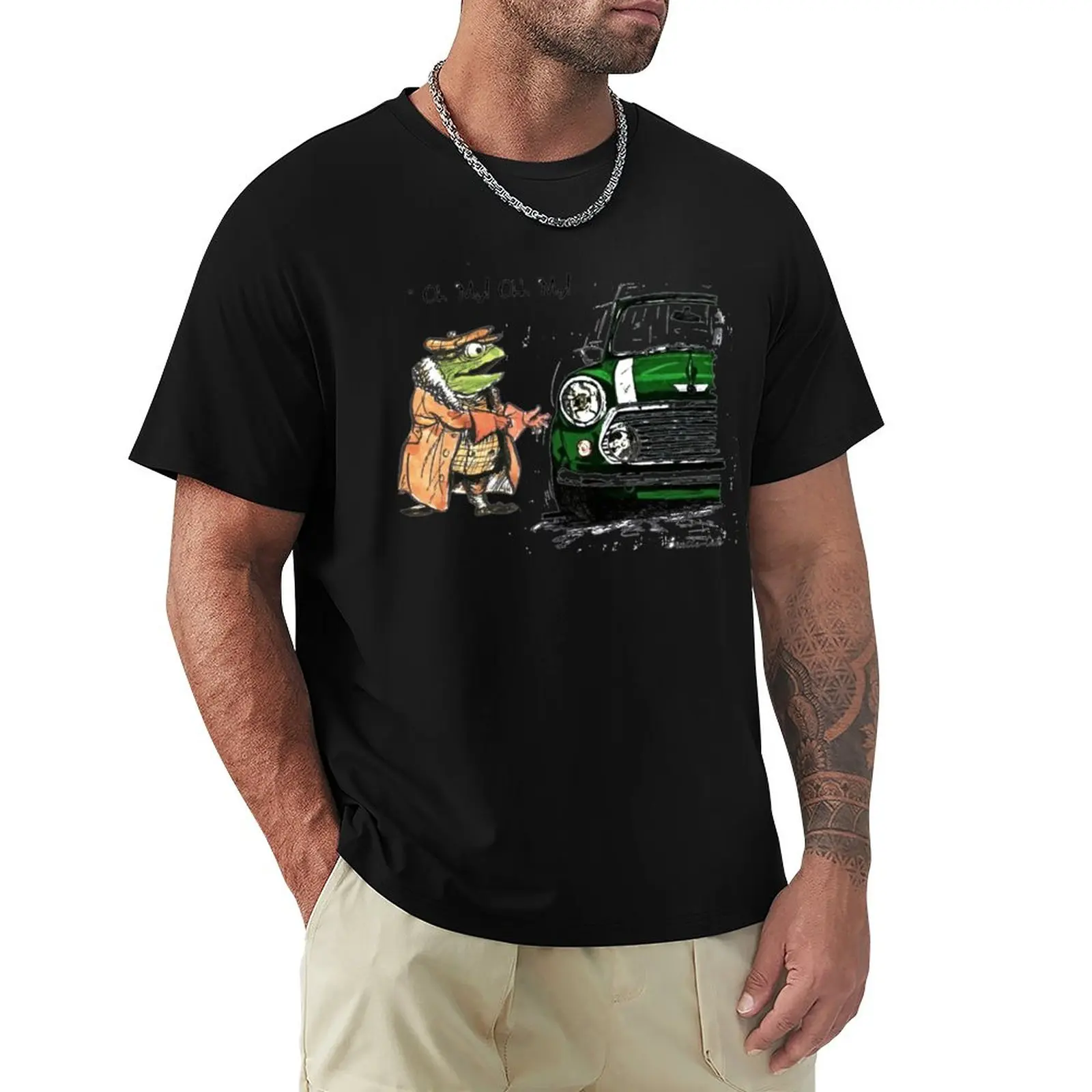 

a mini wind in the willow Classic T-Shirt new edition tops plain Men's cotton t-shirt