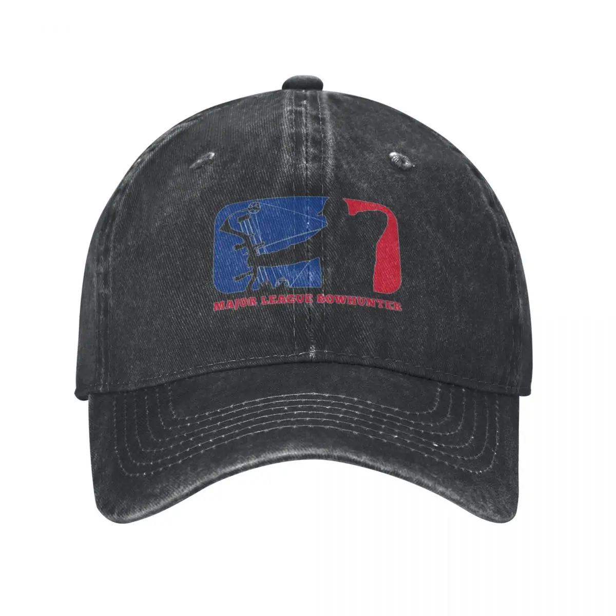 Major league bow hunter deer buck doe Baseball Cap hiking hat Uv