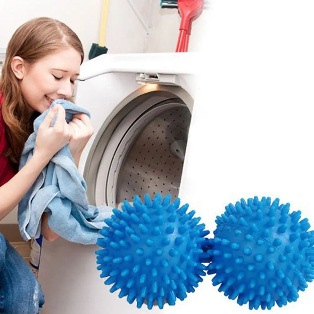 2/10pcs Laundry Balls Reusable Washing Machine Laundry Dryer Ball Soft Plastic Cleaning Tools Accessories Trockner Ball