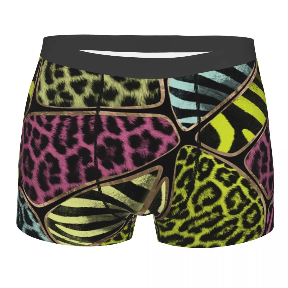

Нижнее белье мужское с леопардовым принтом и принтом зебры