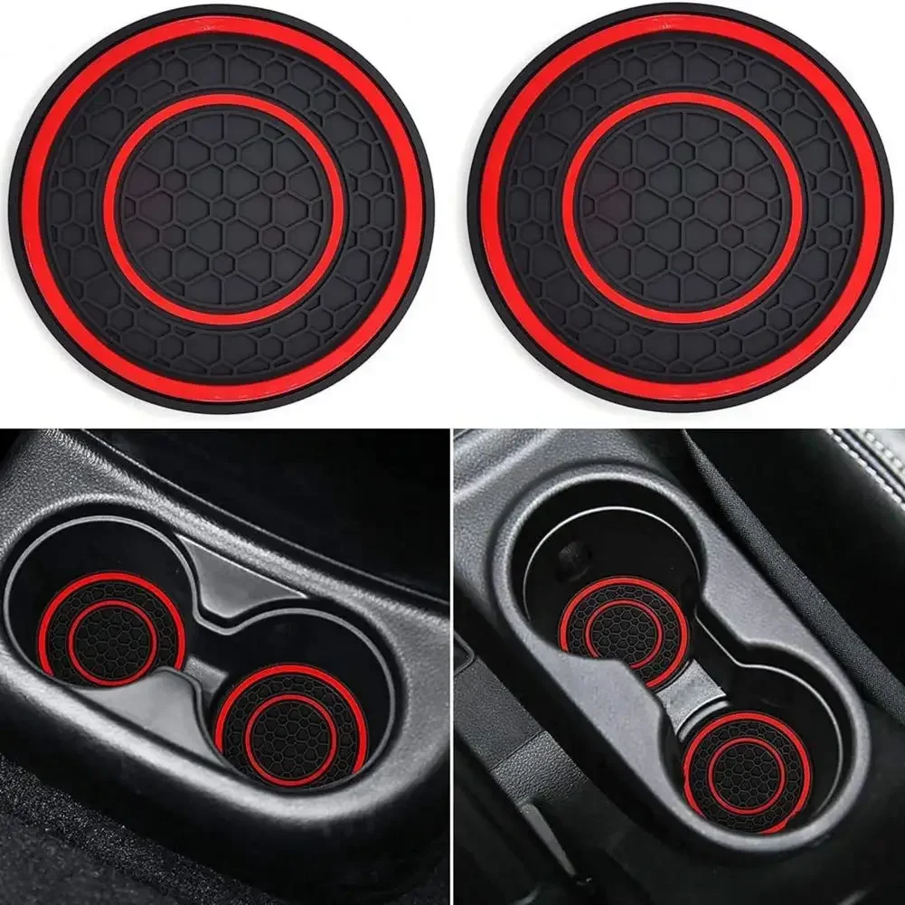 Durable Car Cup Holder Coasters Anti Slip Mat
