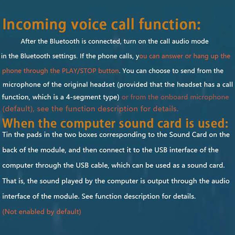 Bluetooth Audio Receiver BT5.0 MP3 Decoder Board Lossless Player Wireless Stereo Music Amplifier Module With Case 2PCS