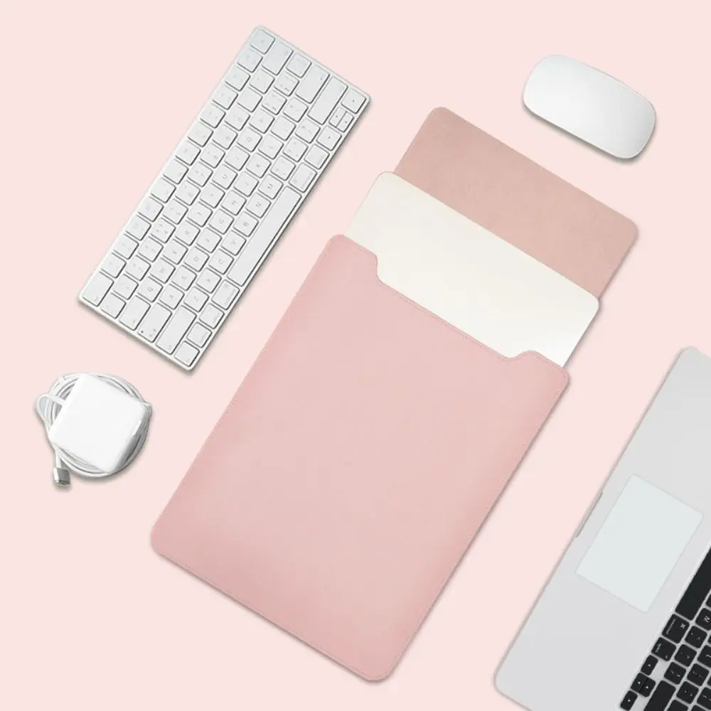 Ultra-Thin PU Leather Shockproof Laptop Sleeve Case