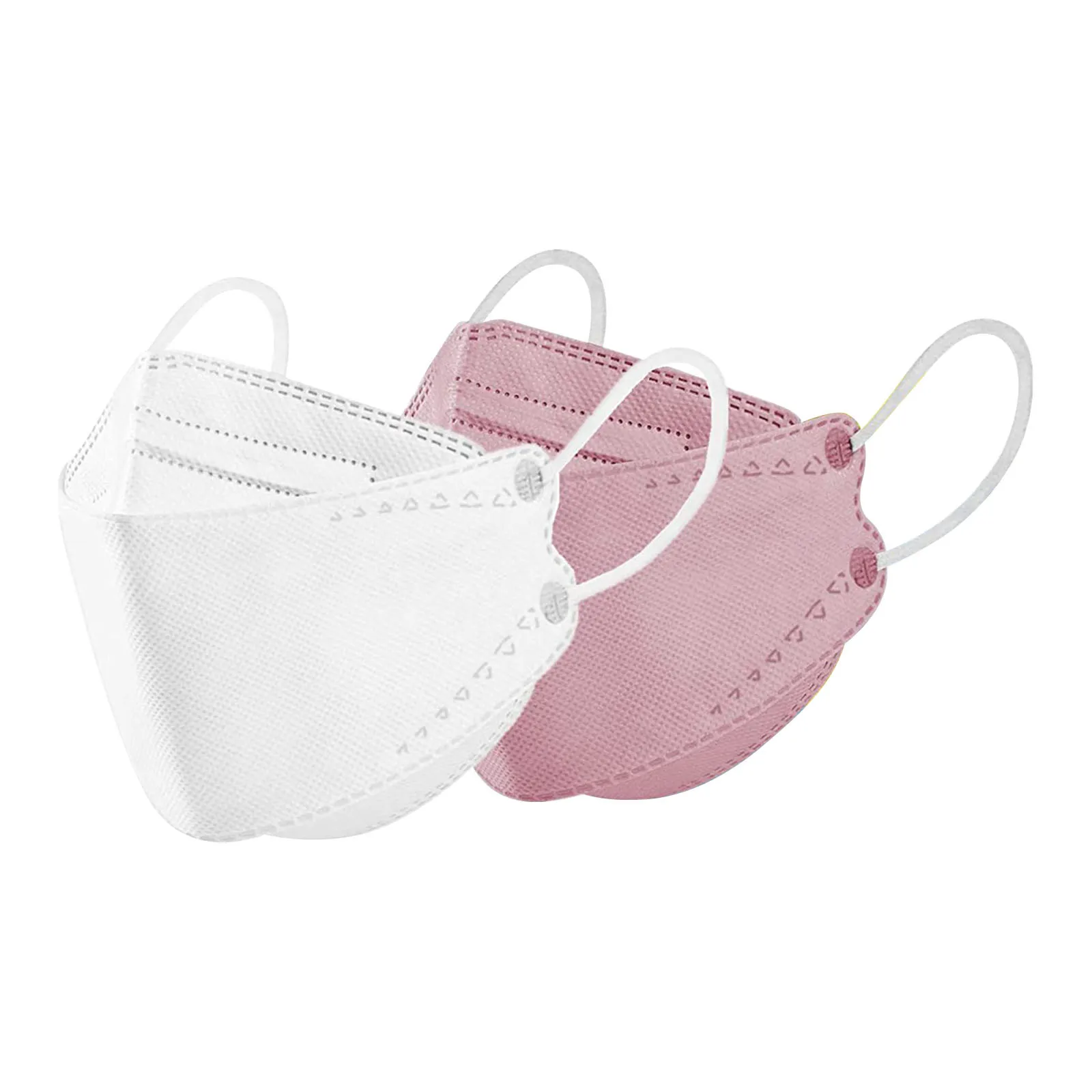 20/40/60PC KN95 Face Mask Adult mascarillas Mask Fish Non Woven 4-Ply ffp2mask Mixed Style 3D Mask mascherine ffp2 Masks 3