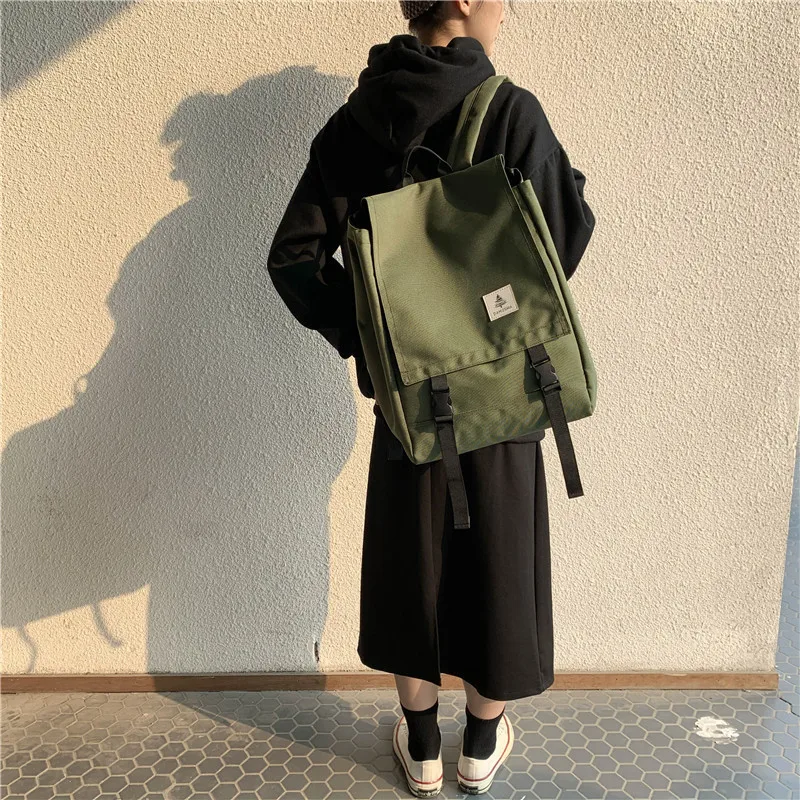 2023 New Arrivals Fashion Trend Student Canvas Backpack