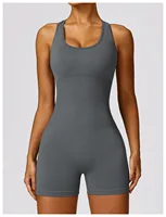 Sexy Back Jumpsuit Gym Set Women Training Yoga Suit Sportswear Women Sports Jumpsuit Fitness Rompers Stretch Workout Bodysuits - Image 5