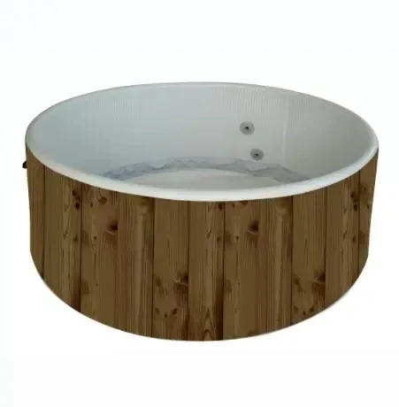 Hot Tubs and SPAs Outdoor Hot Tub SPA Water Sports Pool 2-4 Person Round Outdoor Whirlpool Bathtub Pool Inflatable Tub SPA