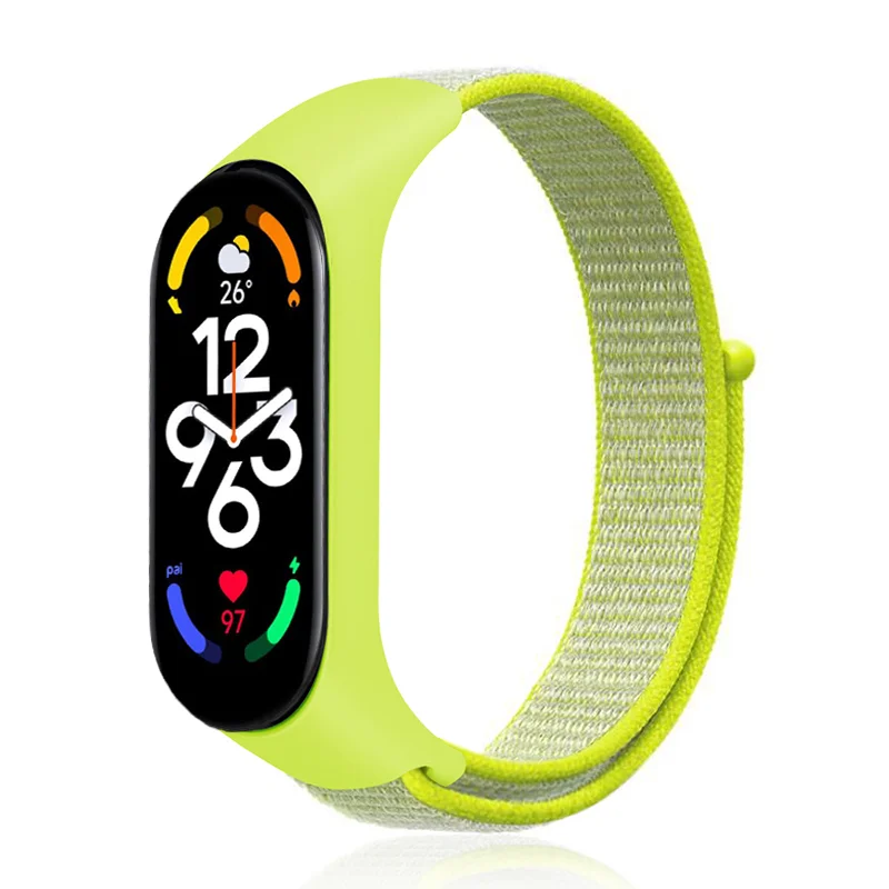 Nylon Sport Loop Smartwatch Replacement Wristband Strap