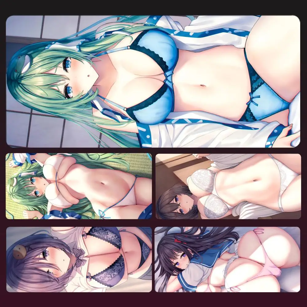 

Anime Girl Panties Kawaii Large Computer Gaming Accessories MousePads Desk Mats Anti-slip Laptop Soft Mice Pad Mouse Mat