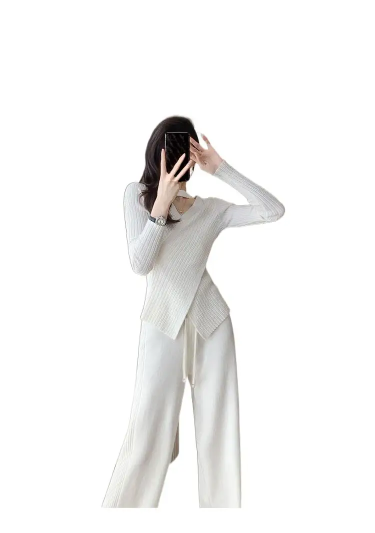 

2023 Women's Clothing Cultivate one's morality show thin neck suits