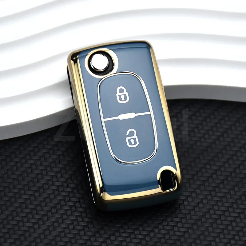 Advanced TPU Flip Remote Car Key Case Cover and Protector