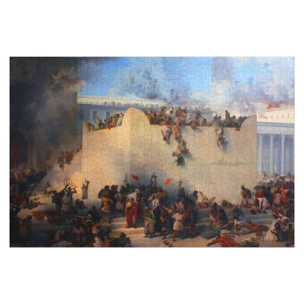 

Destruction of Temple of Jerusalem - Francesco Hayez Jigsaw Puzzle Personalized Kids Gifts Photo Personalized Gifts Puzzle