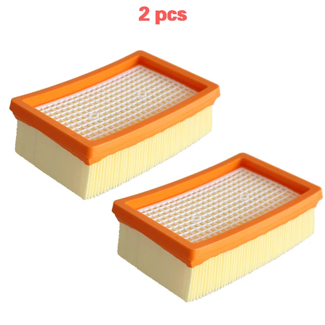vhbw set 2x filtro a pieghe piatte compatibile con Kärcher WD6 P, WD6