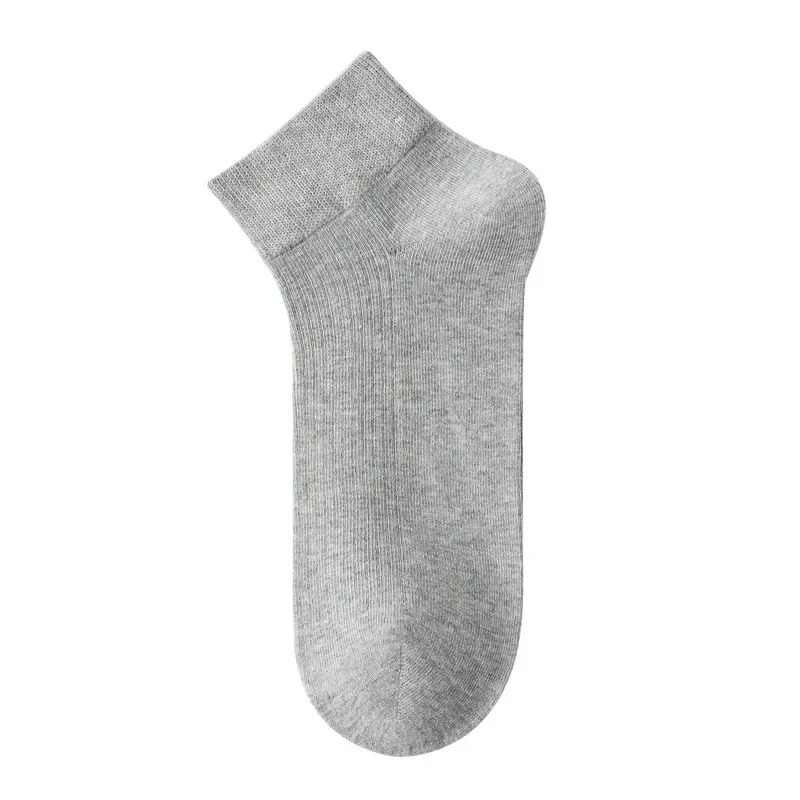 

Socks Men's Middle Socks Summer Summer Sweat, sweat -absorbing, breathable, thin socks, stinky stockings black