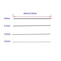 30pcs/Bottle, Automatic Pencil Lead 2B 2H HB Pencil Refill 0.3 Mm/0.5 Mm/0.7mm/0.9 Mm Pencil Refill Student Writing Office 2