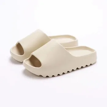 Evshine Women's Coconut Slippers Cloud Thick-soled Sandals Summer Fashion Soft Bottom Men Beach Shoes EVA Non-slip Bath Slides 1