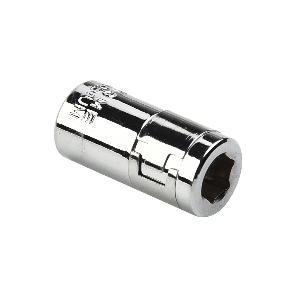 

1x 1/4\" Ratchet Socket Adapter Square Drive To 1/4\" Hex Shank Socket Bits Converter Quick Release Screwdriver Hand Tools