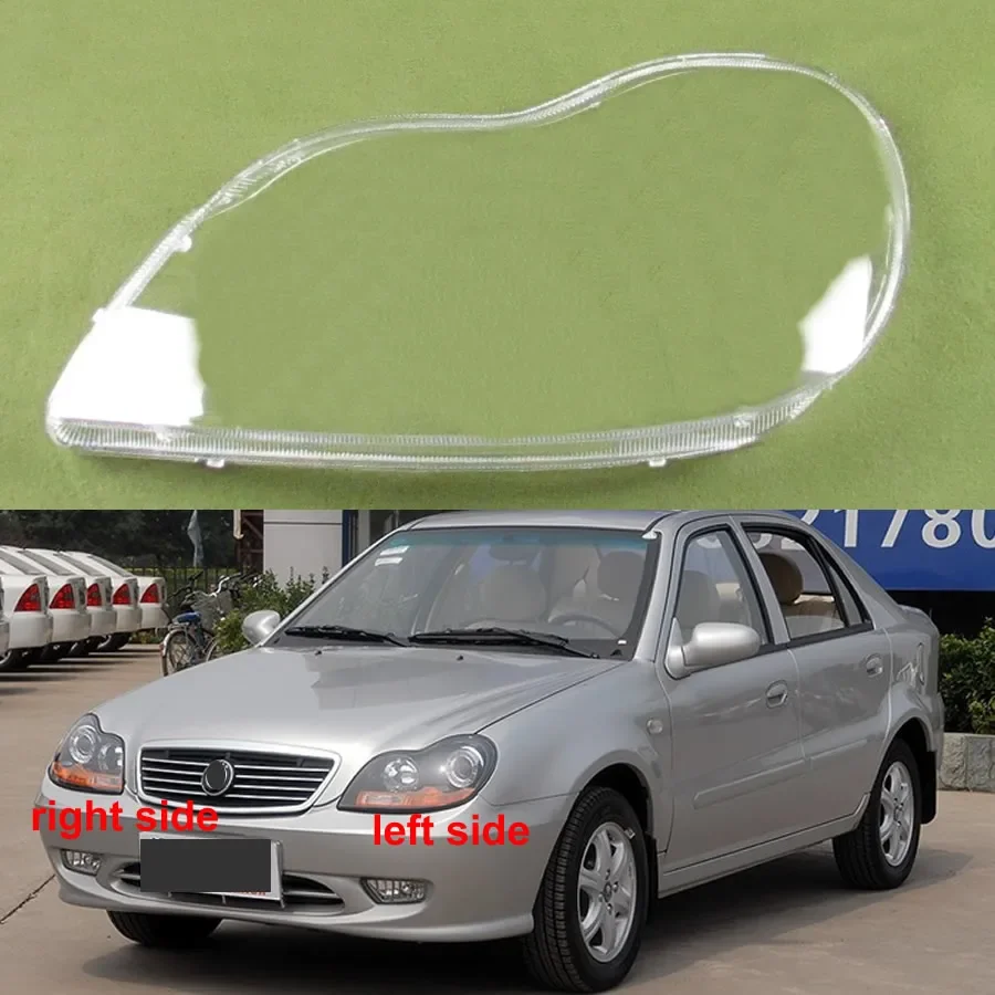 

For Geely Ziyoujian 2006 2007 Front Headlight Cover Headlamp Transparent Lampshade Lamp Shade Plexiglass Replace Original Lens