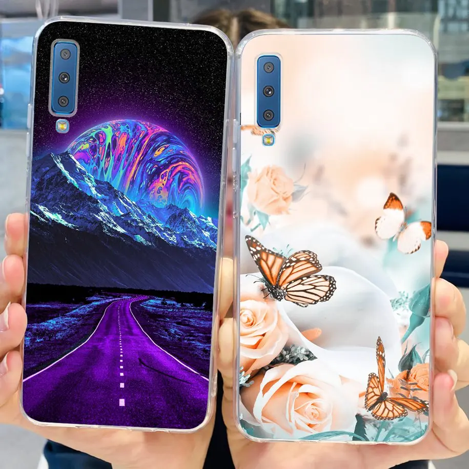 Floral Bumper Soft Silicone Phone Cover - New Fashion Design