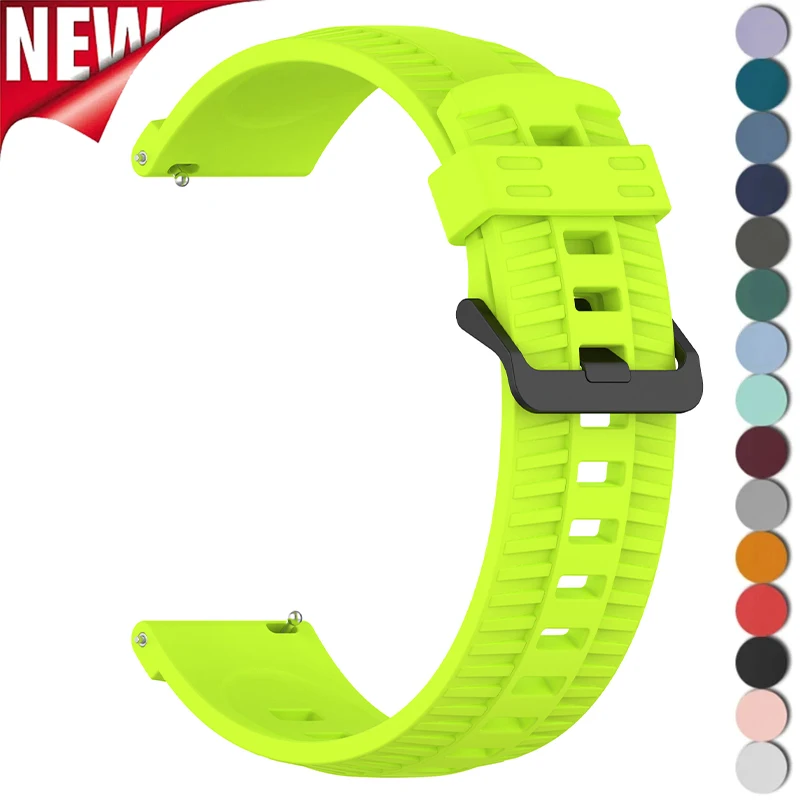Discount Classic Silicone Watches Band OP5010BK_K0008413