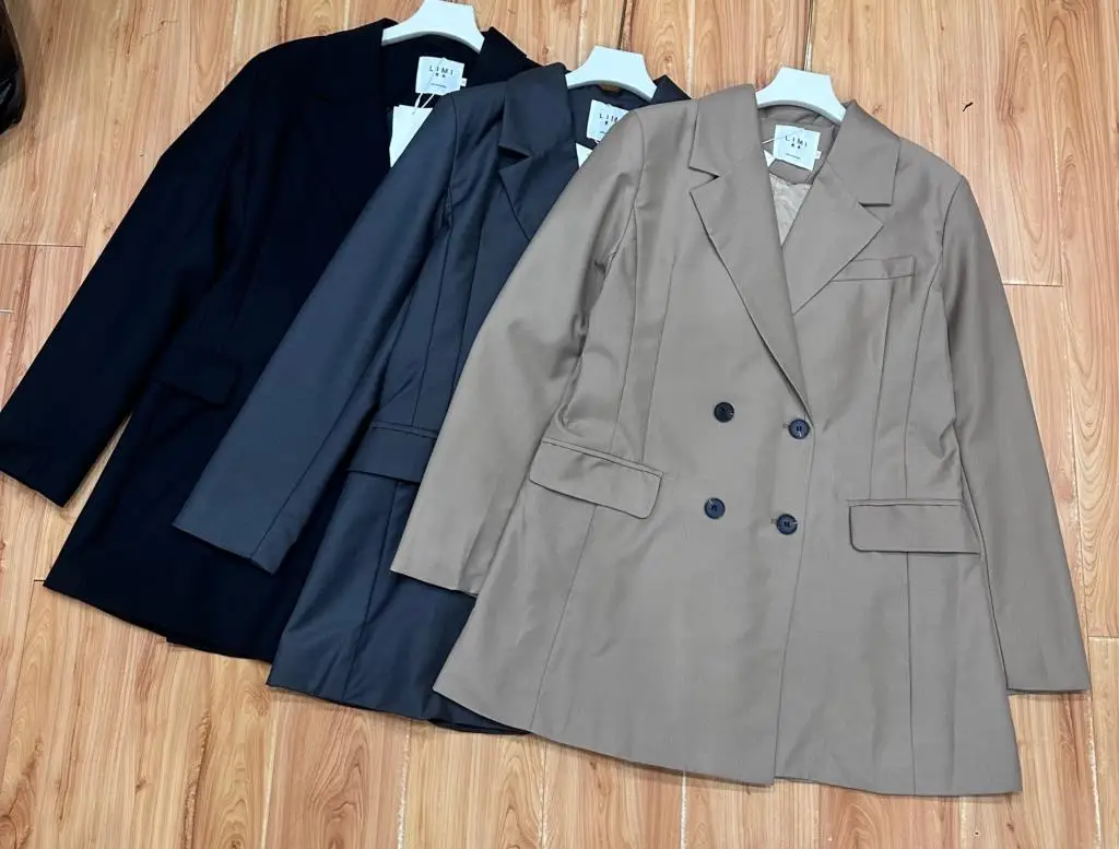 Autumn New Elegant Blazer Coats for Women Long Sleeve Office Lady Korean Fashion Casual Loose Street Trends Solid Blazers Jacket