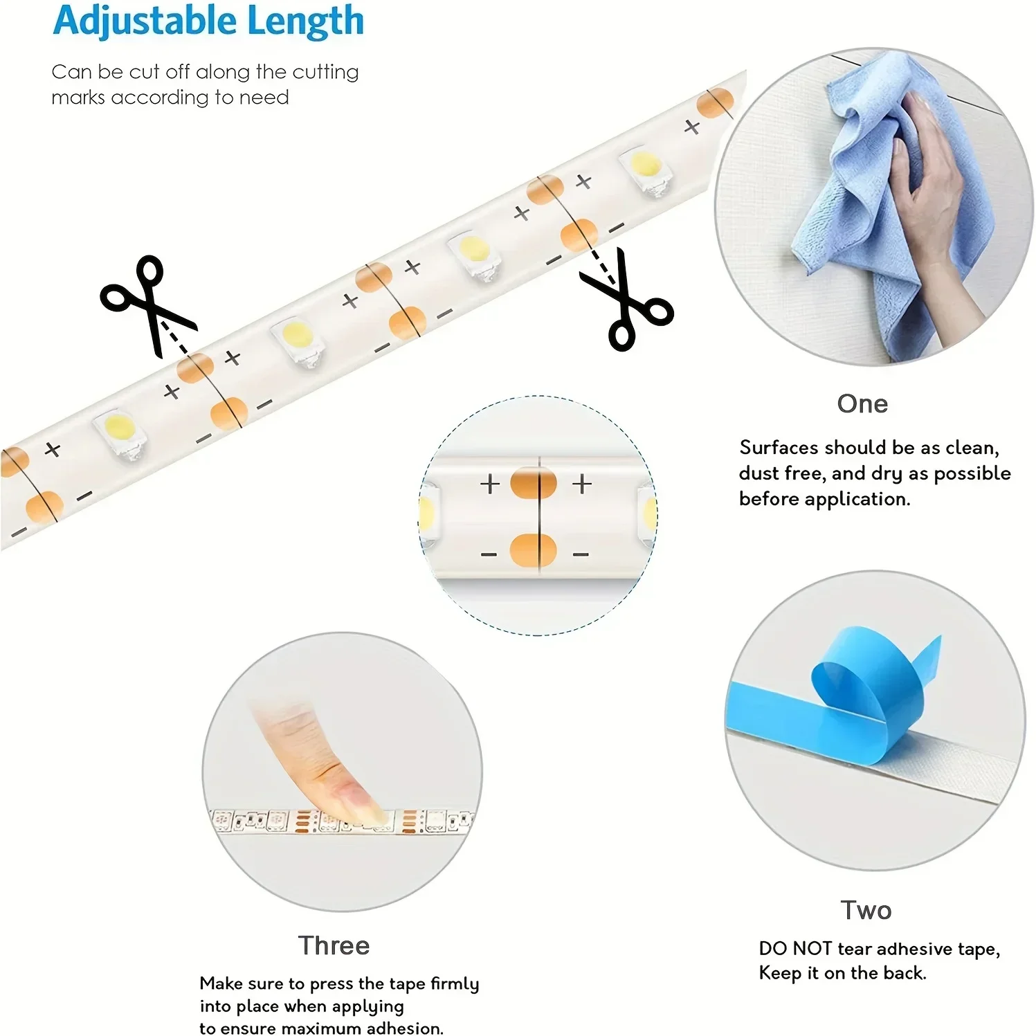 5V Motion sensor LED strip USB Adjustable brightness suitable for Lighting motion sensor led strip