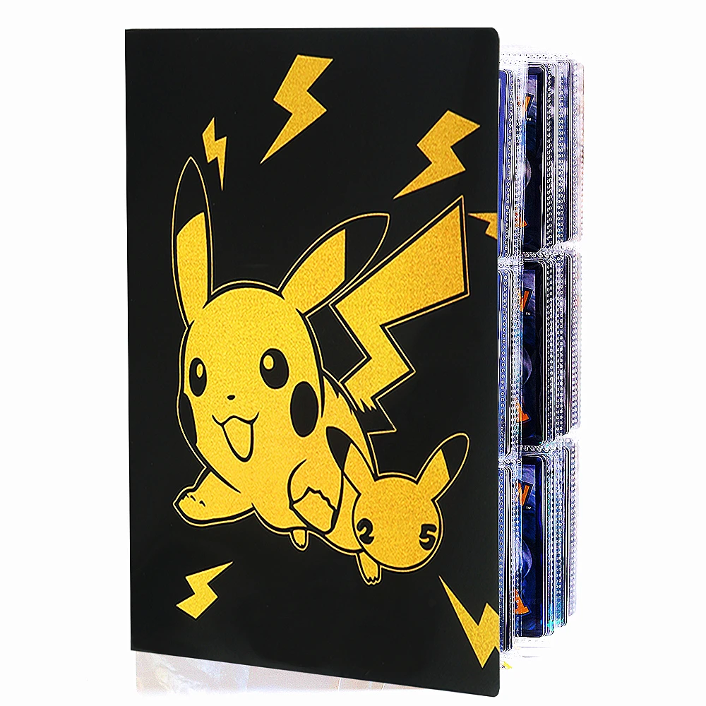 

Pokemon 9 Pocket 432 Card Album Book Pokémon Grande Binder Charizard Game Collection Folder Loaded List Kid Holder Cartas Pokmon
